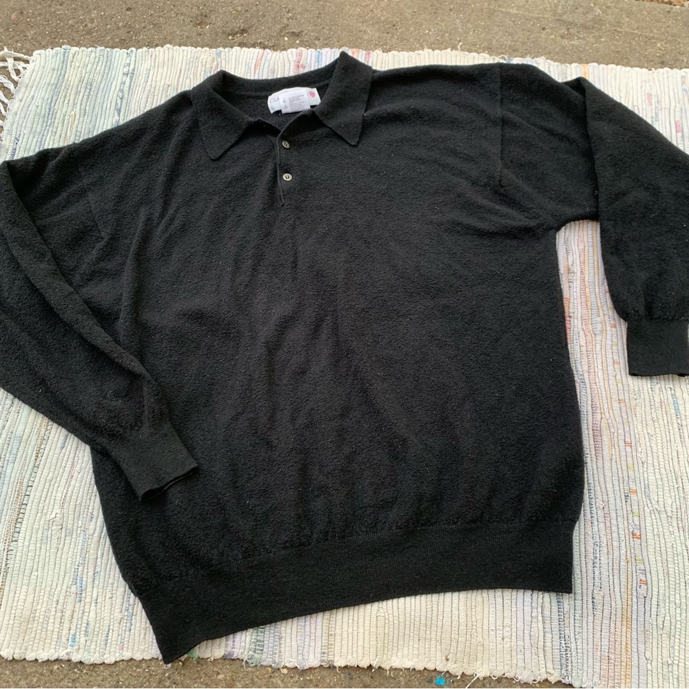 Clan Douglas merino wool Made in Scotland Sweater Men's XL